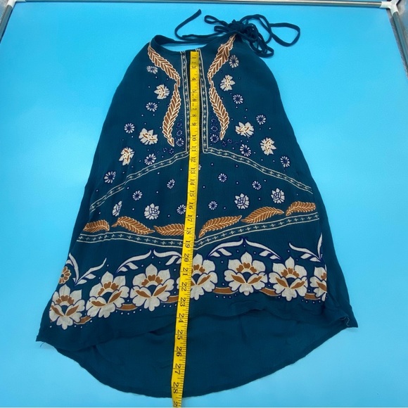 O’neil Blue Floral Halter Top Size XS - Picture 9 of 9